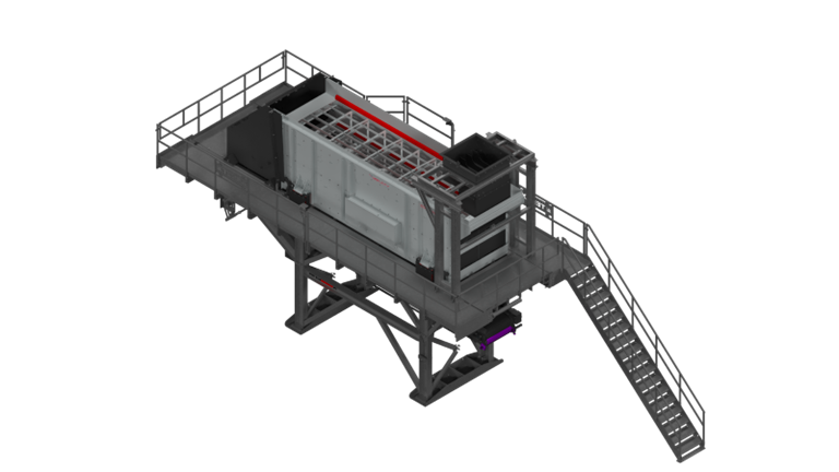 MHS620X_Modular Screen with FeedBox Rear