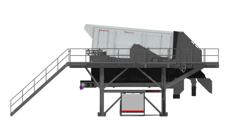 MHS620X_Modular Screen without Feedbox Right with Incline