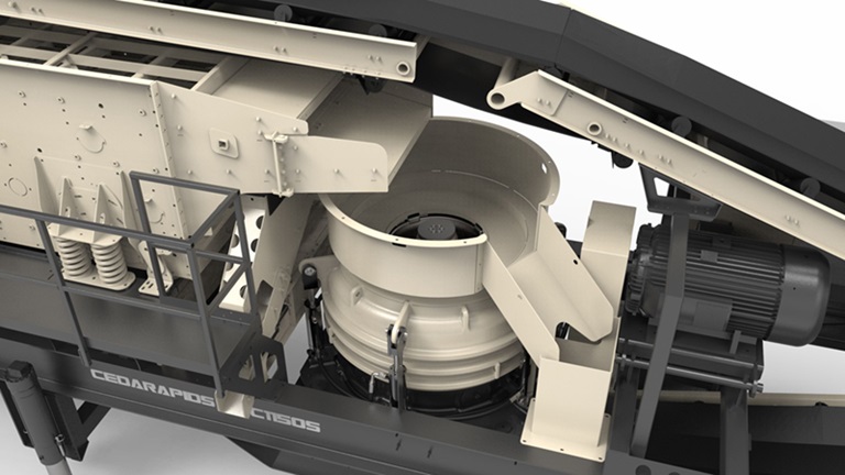 Ceu* Cedarapids CRC1150S Portable Cone and Screen Plant