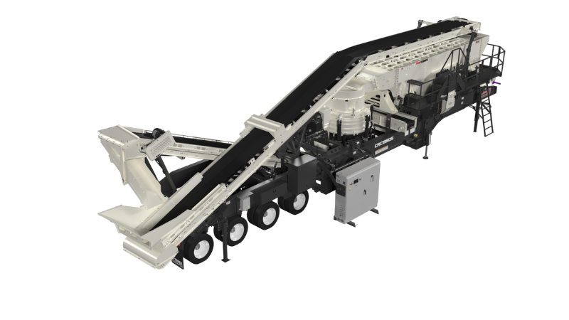 Cedarapids CRC1350S portable cone crusher plant