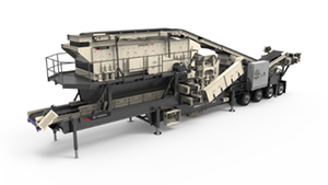 Cedarapids CRC380XHLS Portable Cone Crusher and Screen
