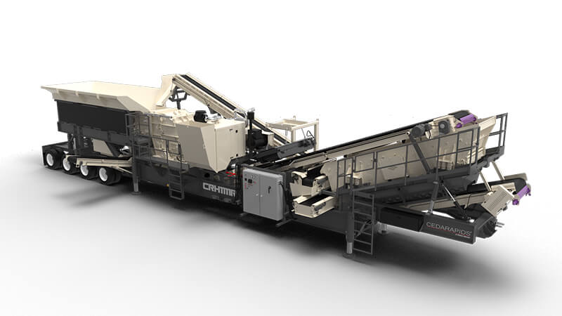 Cedarapids CRH1111R Portable HSI Screen Plant