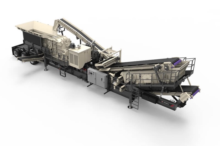 Cedarapids CRH1111R Portable HSI 20ft feeder