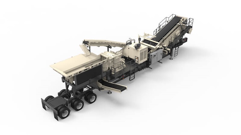 Cedarapids CRH1111R Portable HSI Screen Plant