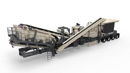 CRH1113R portable impactor / screen plant