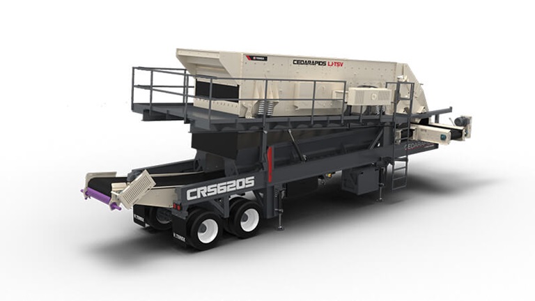 The Cedarapids CRS620S Portable Screen Plant