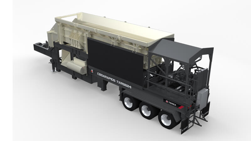 Cedarapids TXR5624 rip rap plant