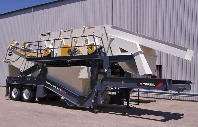 Cedarapids TXW616T Portable Wash Plant