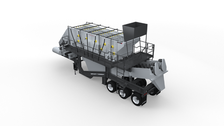 Simplicity TXW620HT Wash Plant Triple Shaft Horizontal Rear Left