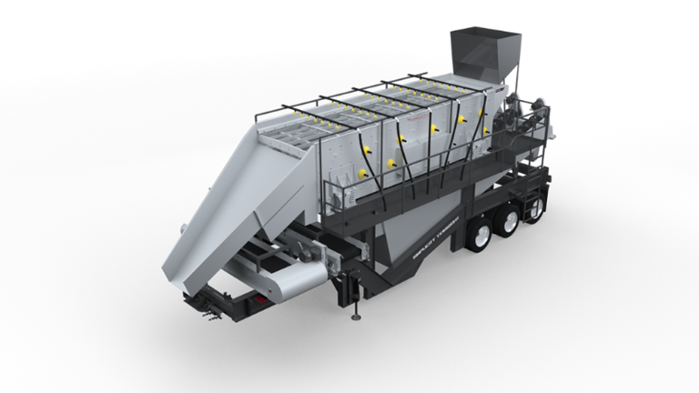 Simplicity Triple Shaft Horizontal Wash Plant Front Left TXW620HT