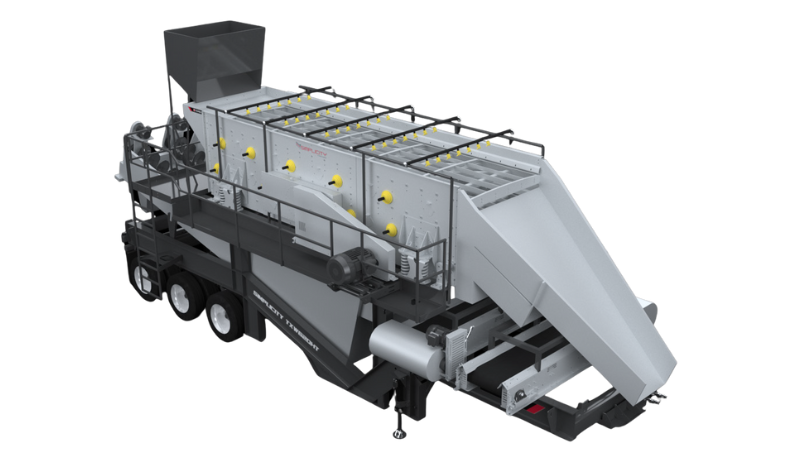 Simplicity TXW620HT portable triple shaft horizontal wash plant