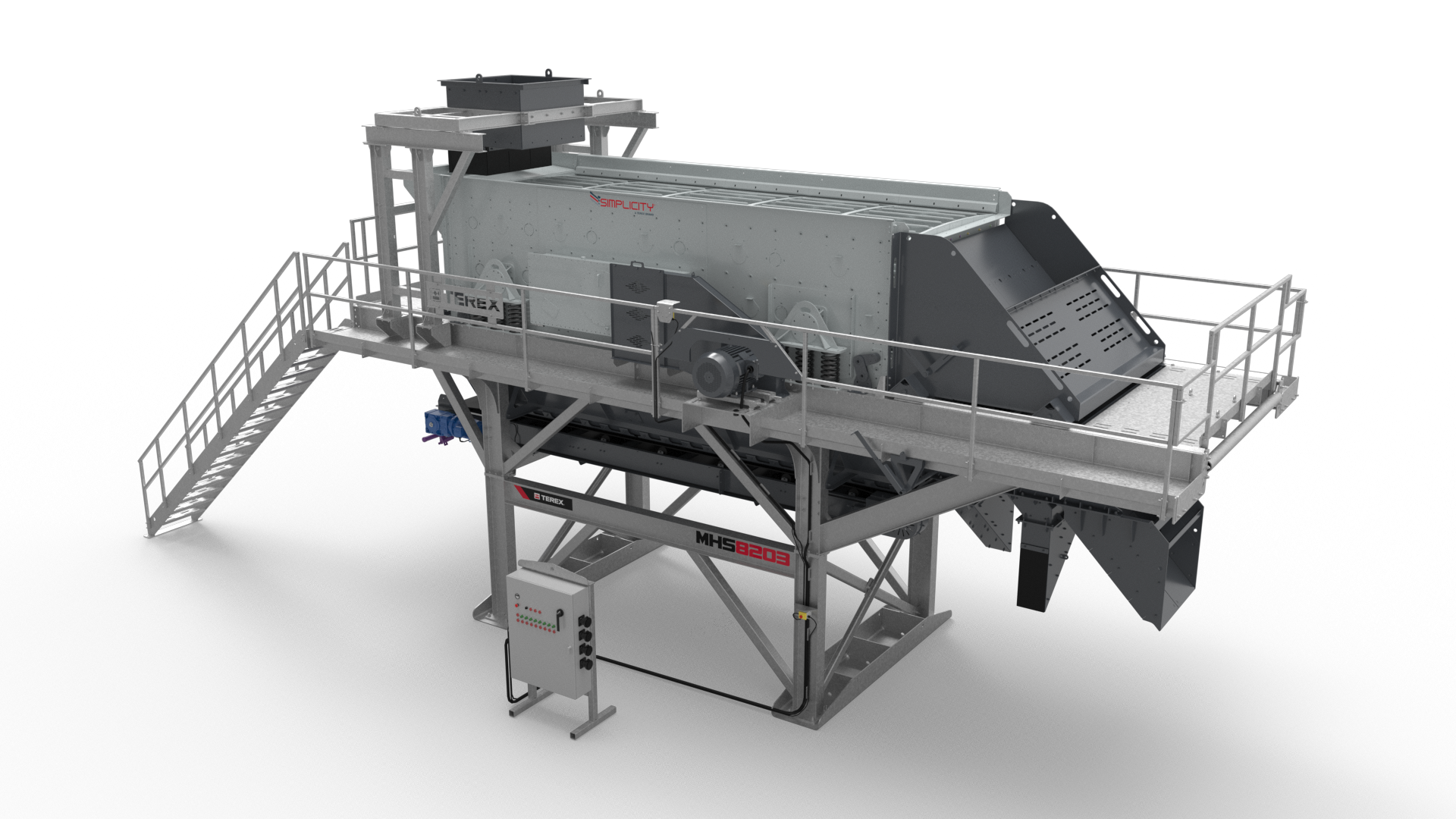 Simplicity_MHS8203_Modular_Triple_Shaft_Horizontal_Dry_Screen