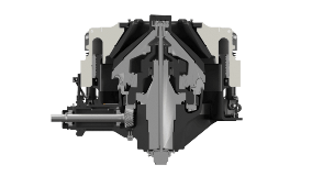 TC1300X Cedarapids Cone Crusher Cross Section Render