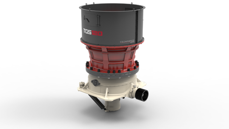 TGS120 Static Cone Crusher Cedarapids