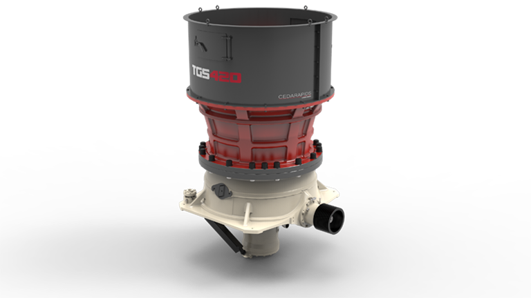 TGS420 Static Cone Crusher Cedarapids