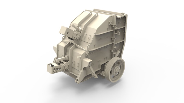 HSI4143 Static Horizontal Shaft Impact Crusher Cedarapids 3