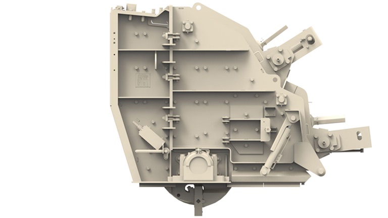 HSI4143 Static Horizontal Shaft Impact Crusher Cedarapids 5