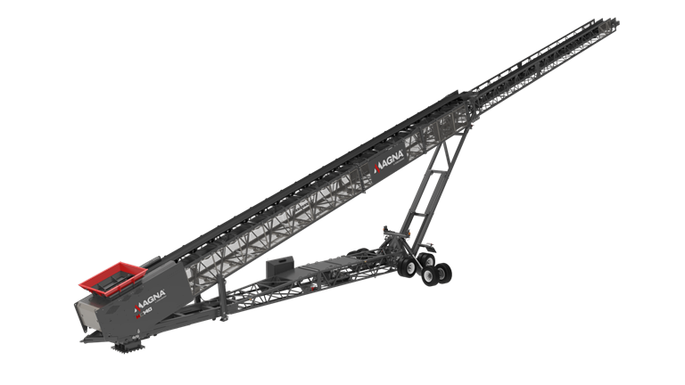 MAGNA MC140 Rotating Telescopic Conveyor Rear
