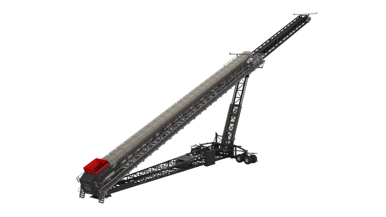 MAGNA MC170 Stockpiling Telescopic Conveyor Rear