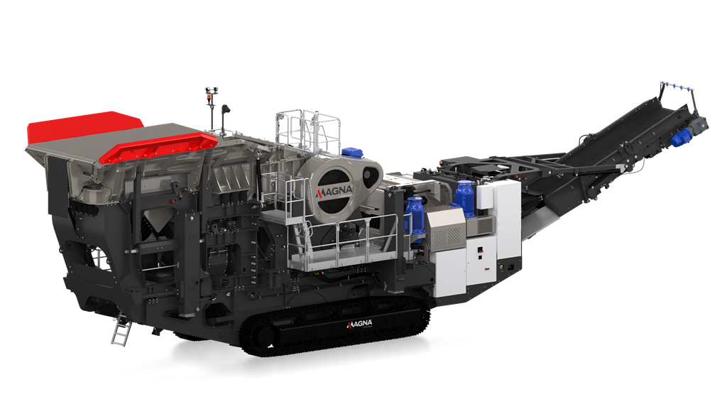 MAGNA MT130J Mobile Jaw Crusher Rear