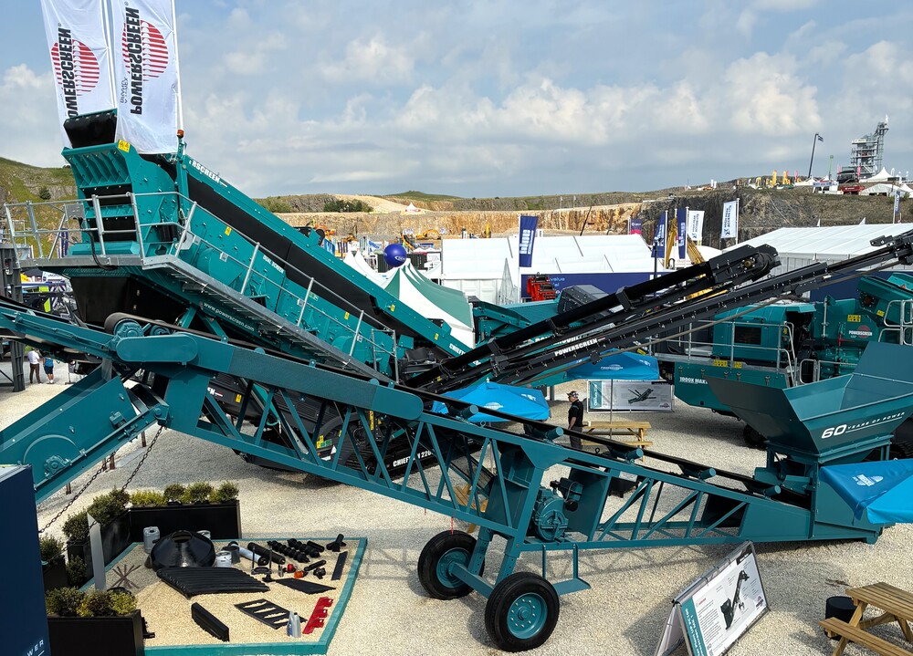 Powerscreen machines at Hillhead 2026