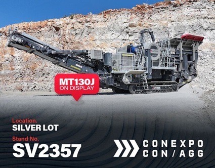 MAGNA MT130J ConExpo graphic