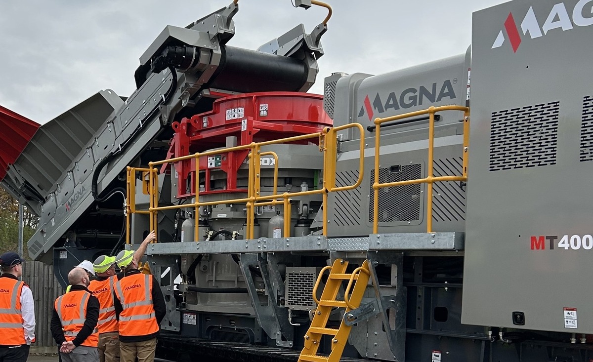 MAGNA MT440C on site MAGNA MT440C on site