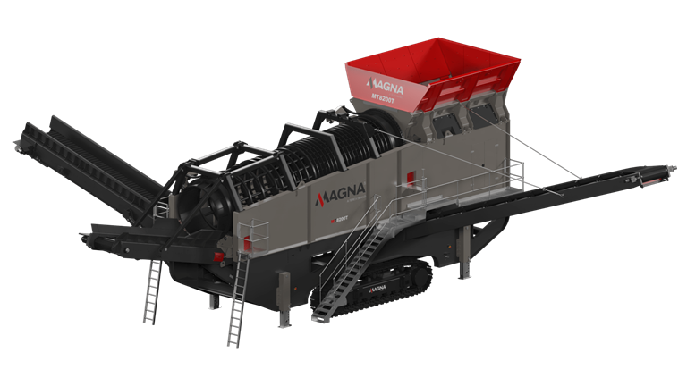 MAGNA MT8200T Portable Trommel Screens