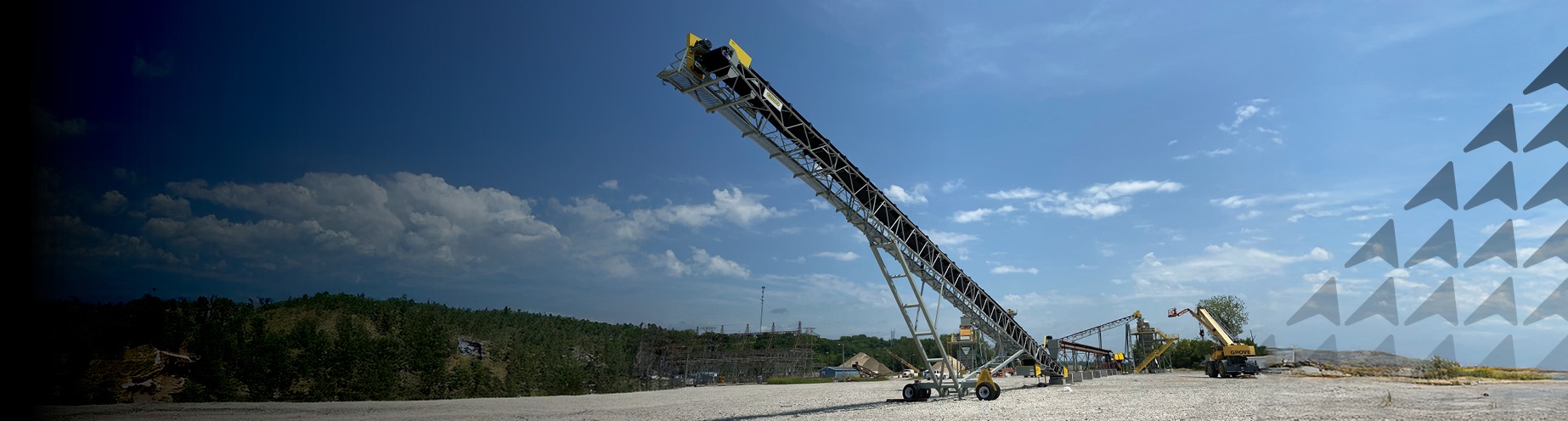 Radial Stacker Conveyors