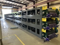 520 Stacked Conveyors in Marco Factory