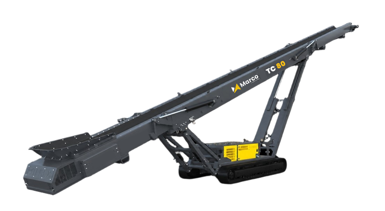 Marco 80ft Track Mounted Conveyor