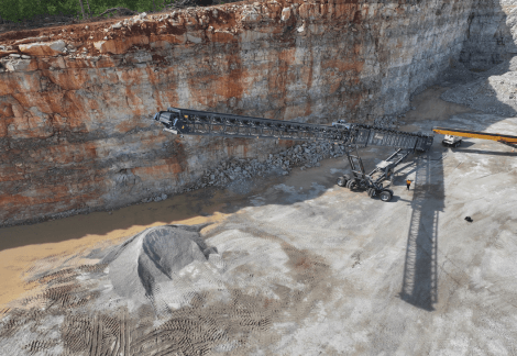 ProStack_ TW 36 150 radial telescopic conveyor