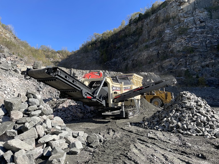 MDS Rock Trommel Screen