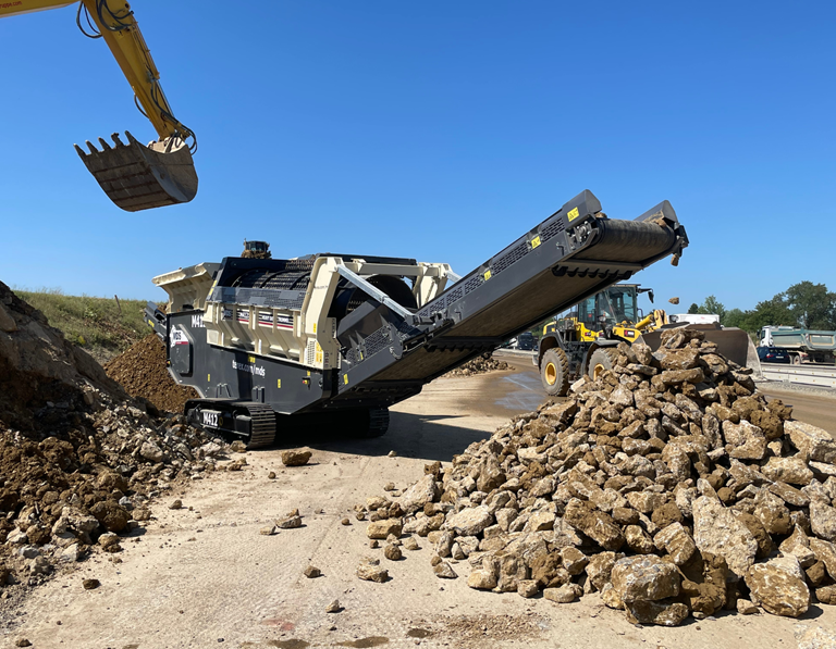 MDS 412 TRACK TROMMEL EQUIPMENT