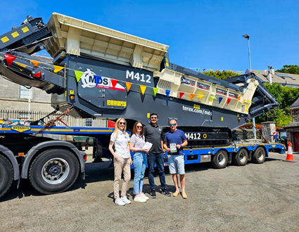 MDS heavy duty track trommel