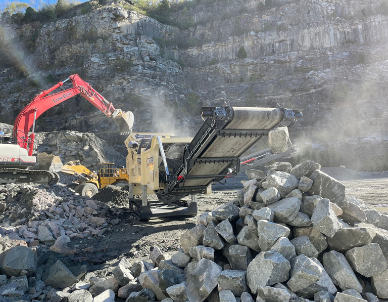 MDS M515 Heavy duty rock trommel