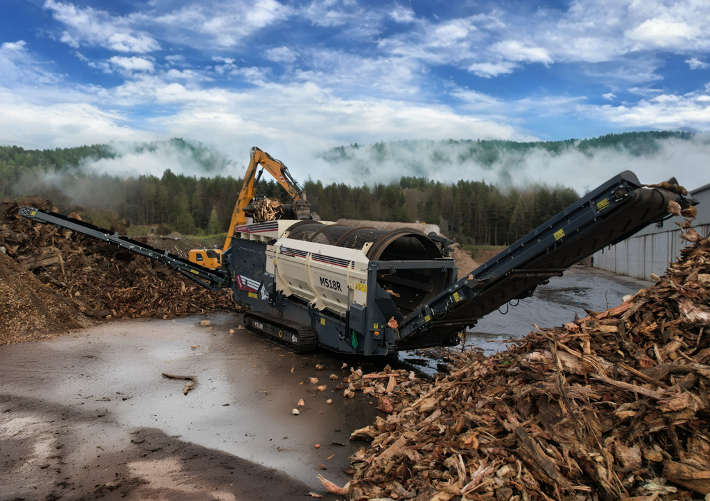 MDS M518R Compact Recycling Trommel