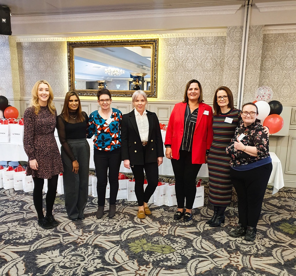 women at terex event