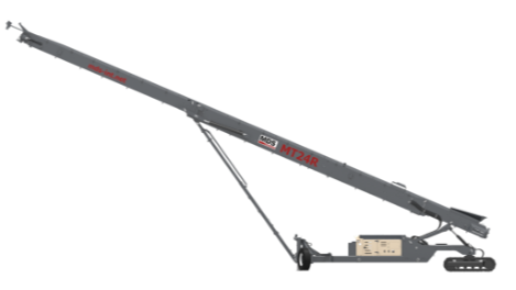 MT24R Tracked Radial Stockpiling Conveyor