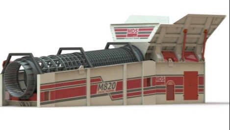 MDS | Heavy Duty Rock Trommel Screeners | Static Trommels