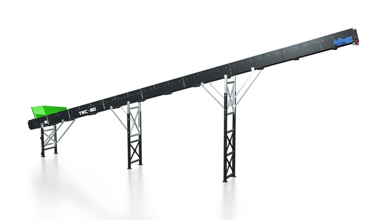 TWC-80 Modular Waste Conveyor