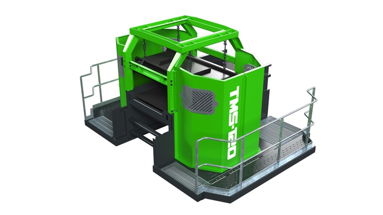 TMS-160 | Overband Magnet | Terex Recycling Systems