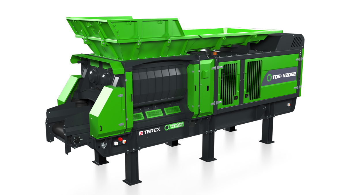 TTS-V20SE | Static Electric Shredder | Terex Recycling Systems
