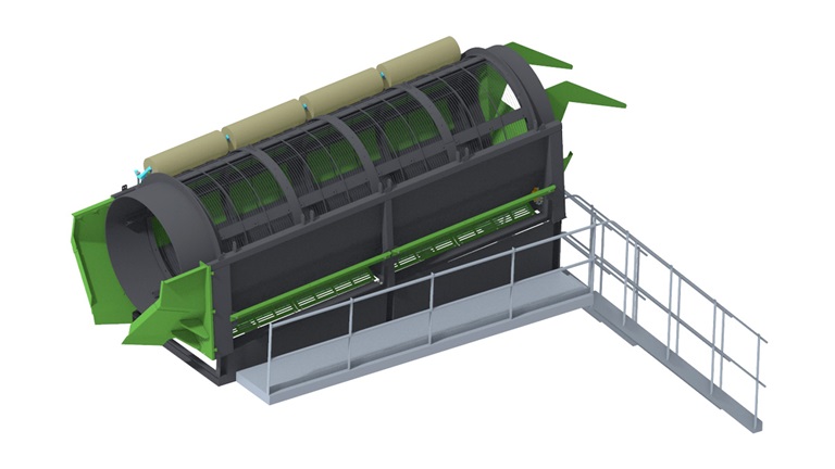 TTS-720 | Trommel Screen | Terex Recycling Systems