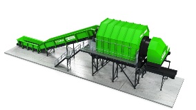 TSD-280 Pre-sorting Drum Screen