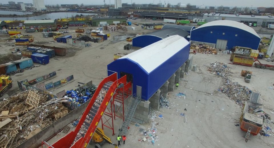 Standalone Conveyor Drone View Carf F